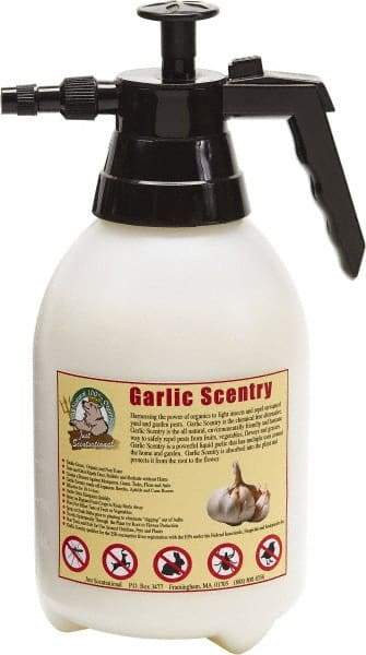 Bare Ground Solutions - Garlic Scentry Half Gallon Pre-loaded in Pump Sprayer to repel unwanted animals - Garlic Scentry harnesses the power of organics to fight insects and repel unwanted yard and garden pests. - Eagle Tool & Supply