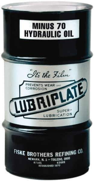 Lubriplate - 16 Gal Drum, Mineral Hydraulic Oil - ISO 15, 16 cSt at 40°C, 5.5 cSt at 100°C - Eagle Tool & Supply