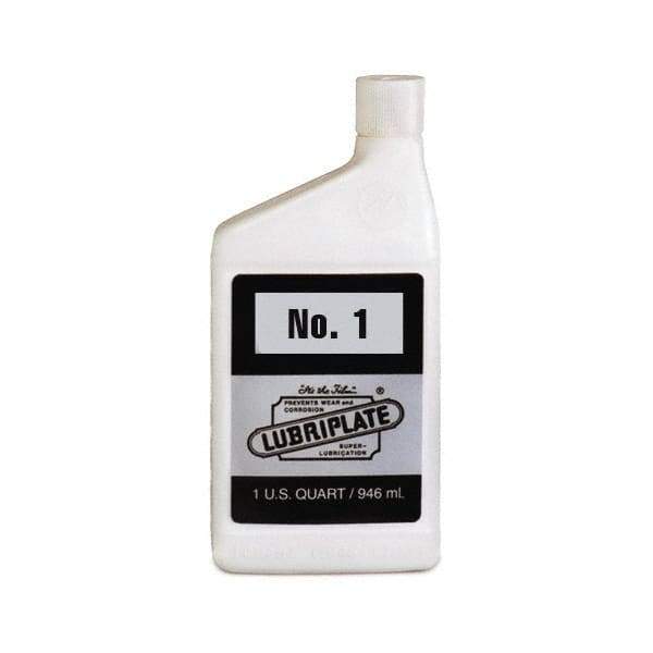 Lubriplate - 1 Qt Bottle Mineral Multi-Purpose Oil - SAE 10W, ISO 22, 115 SUS at 100°F - Eagle Tool & Supply