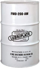 Lubriplate - 55 Gal Drum, Mineral Multipurpose Oil - SAE 10, ISO 46, 46.92 cSt at 40°C, 6.92 cSt at 100°C, Food Grade - Eagle Tool & Supply