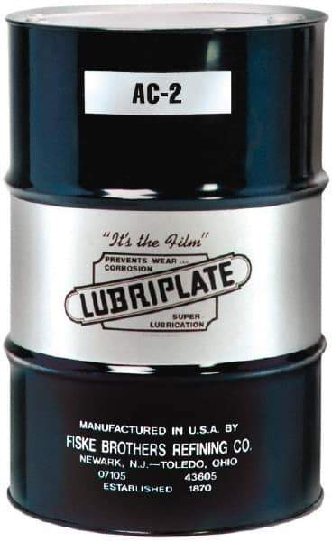 Lubriplate - 55 Gal Drum, ISO 68, SAE 20, Air Compressor Oil - 35°F to 400°, 336 Viscosity (SUS) at 100°F, 57 Viscosity (SUS) at 210°F - Eagle Tool & Supply