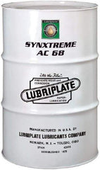 Lubriplate - 55 Gal Drum, ISO 68, SAE 20, Air Compressor Oil - 30°F to 430°, 66 Viscosity (cSt) at 40°C, 9 Viscosity (cSt) at 100°C - Eagle Tool & Supply