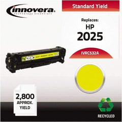 innovera - Yellow Toner Cartridge - Use with HP Color LaserJet CP2025 - Eagle Tool & Supply