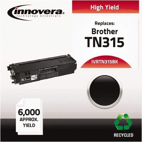 innovera - Black Toner Cartridge - Use with Brother HL-4150CDN, HL-4170CDW, HL-4570CDW, HL-4570CDWT, MFC-9460CDN, MFC-9560CDW, MFC-9970CDW - Eagle Tool & Supply