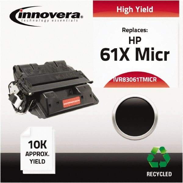 innovera - Black Toner Cartridge - Use with HP LaserJet 4100 - Eagle Tool & Supply