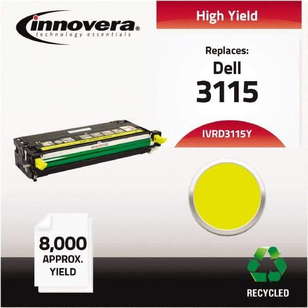 innovera - Yellow Toner Cartridge - Use with Dell 3110CN, 3115CN - Eagle Tool & Supply