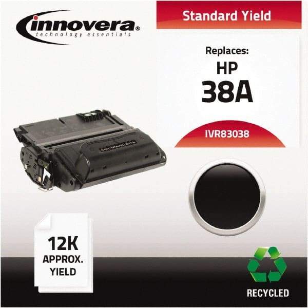 innovera - Black Toner Cartridge - Use with HP LaserJet 4200 - Eagle Tool & Supply