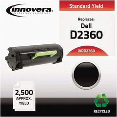 innovera - Black Toner Cartridge - Use with Dell B2360D, B2360DN, B3460DN, B3465DN, B3465DNF - Eagle Tool & Supply