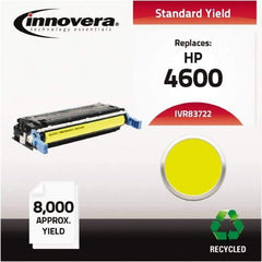 innovera - Yellow Toner Cartridge - Use with HP Color LaserJet 4600, 4650 - Eagle Tool & Supply