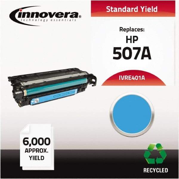 innovera - Cyan Toner Cartridge - Use with HP Color LaserJet M551n, M551dn, M551xh - Eagle Tool & Supply