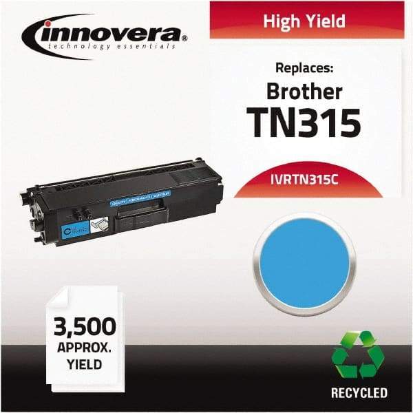 innovera - Cyan Toner Cartridge - Use with Brother HL-4150CDN, HL-4170CDW, HL-4570CDW, HL-4570CDWT, MFC-9460CDN, MFC-9560CDW, MFC-9970CDW - Eagle Tool & Supply