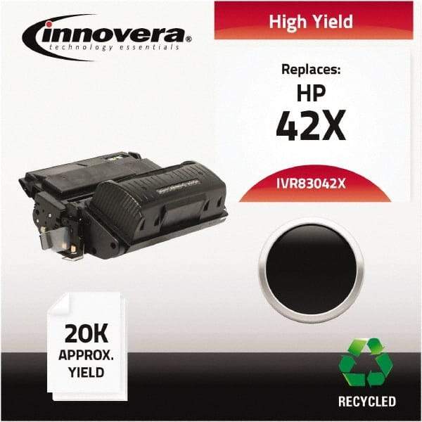 innovera - Black Toner Cartridge - Use with HP LaserJet 4250, 4350 - Eagle Tool & Supply