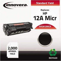 innovera - Black MICR Toner - Use with HP LaserJet 1010, 1012, 1015, 1020, 1022 - Eagle Tool & Supply