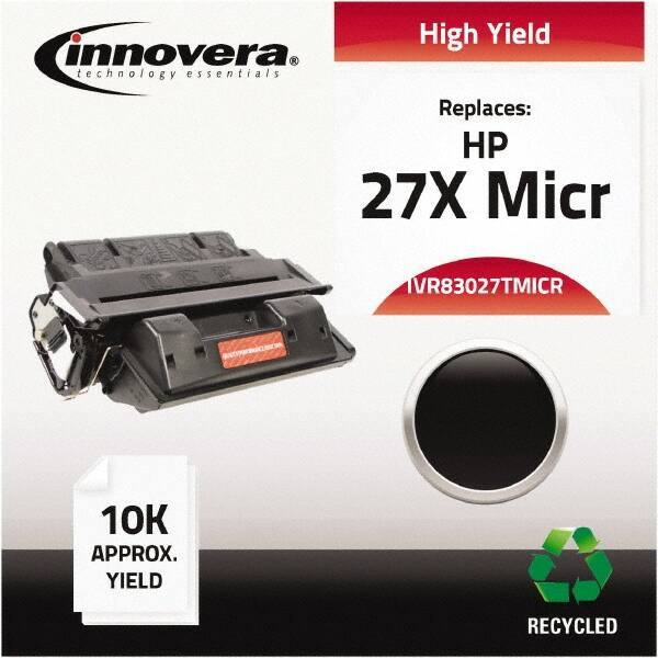 innovera - Black Toner Cartridge - Use with HP LaserJet 4000, 4050 - Eagle Tool & Supply