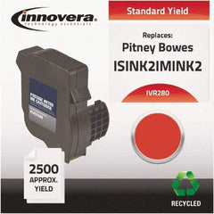 innovera - Red Ink Cartridge - Use with NeoPost IS280, Hasler IM280 - Eagle Tool & Supply