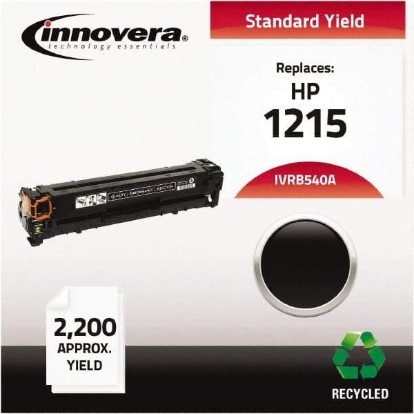 innovera - Black Toner Cartridge - Use with HP Color LaserJet CP1210, CP1215, CP1215N, CP1510, CP1515N, CP1515NI, AIO CM1312NFI MFP - Eagle Tool & Supply