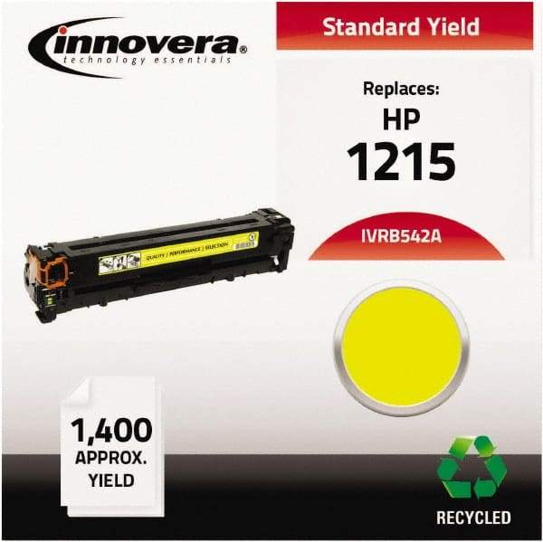 innovera - Yellow Toner Cartridge - Use with HP Color LaserJet CP1210, CP1215, CP1215N, CP1510, CP1515N, CP1515NI, AIO CM1312NFI MFP - Eagle Tool & Supply