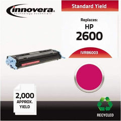 innovera - Magenta Toner Cartridge - Use with HP Color LaserJet 1600, 2600, CM1015 MFP, CM1017 MFP - Eagle Tool & Supply