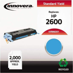 innovera - Cyan Toner Cartridge - Use with HP Color LaserJet 1600, 2600, CM1015 MFP, CM1017 MFP - Eagle Tool & Supply