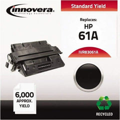 innovera - Black Toner Cartridge - Use with HP LaserJet 4100 - Eagle Tool & Supply