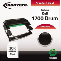 innovera - Black Drum - Use with Dell 1700, 1700N, 1710, 1710N, IBM, Lexmark E320, E322, E322N - Eagle Tool & Supply