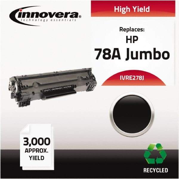 innovera - Black Toner Cartridge - Use with HP LaserJet Pro M1536DNF, P1566, P1606DN - Eagle Tool & Supply