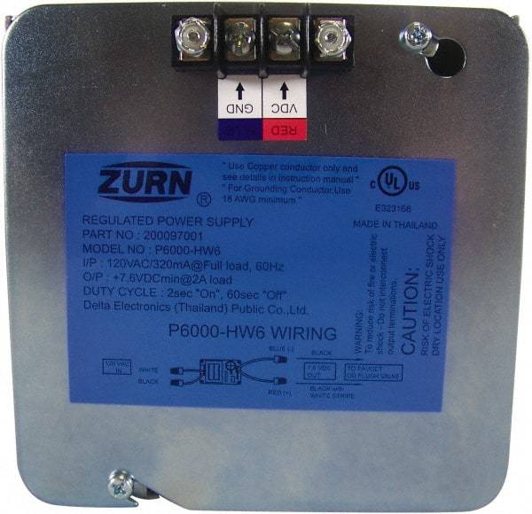 Zurn - Toilet Repair Power Supply - Eagle Tool & Supply