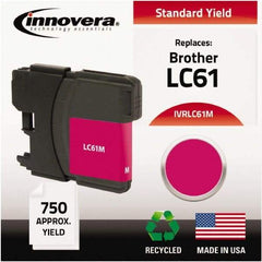 innovera - Magenta Inkjet Printer Cartridge - Use with Brother DCP-165C, 385C, 585CW, MFC-290C, 490CW, 5490CW, 6490CW, 790CW, 990CW - Eagle Tool & Supply