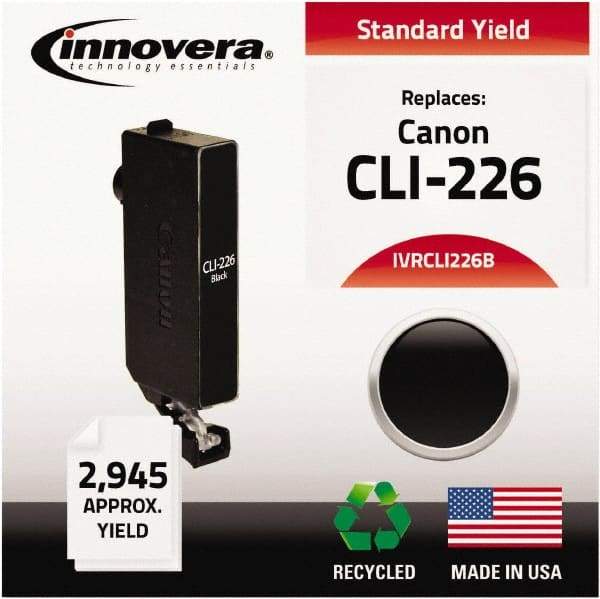innovera - Black Inkjet Printer Cartridge - Use with Canon PIXMA iP4820, iX6520, MG5120, MG5220, MG6120, MG8120, MX882, MX892 - Eagle Tool & Supply