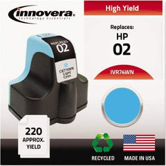 innovera - Inkjet Printer Cartridge - Use with HP Photosmart C5180, C6180, C7180, D6160, D7145, D7155, D7160, D7345, D7355, D7360, 3110, 3210, 3310, 8250 - Eagle Tool & Supply