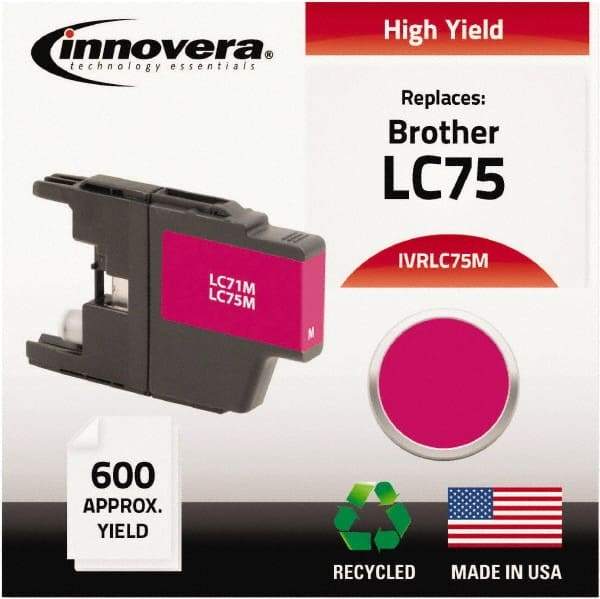 innovera - Magenta Inkjet Printer Cartridge - Use with Brother MFC-J6510DW, MFC-J6710DW, MFC-J6910DW, MFC-J825DW, MFC-J835DW - Eagle Tool & Supply