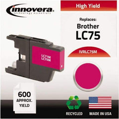 innovera - Magenta Inkjet Printer Cartridge - Use with Brother MFC-J6510DW, MFC-J6710DW, MFC-J6910DW, MFC-J825DW, MFC-J835DW - Eagle Tool & Supply