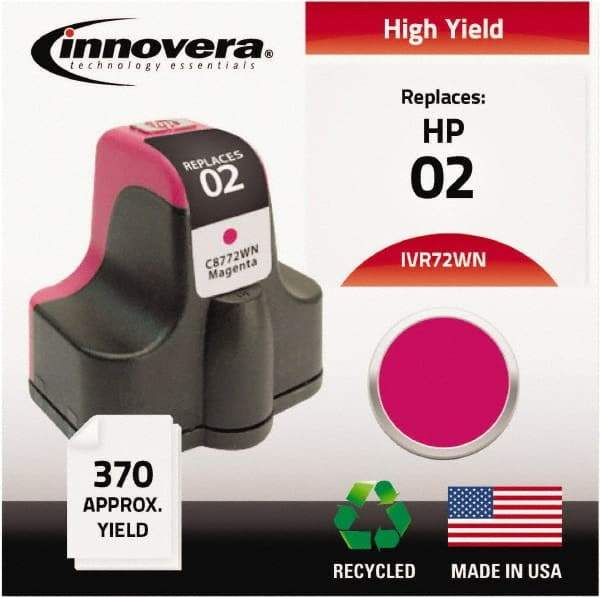 innovera - Magenta Inkjet Printer Cartridge - Use with HP Photosmart C5180, C6180, C7180, D6160, D7145, D7155, D7160, D7345, D7355, D7360, 3110, 3210, 3310, 8250 - Eagle Tool & Supply