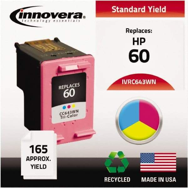 innovera - Inkjet Printer Cartridge - Use with HP Deskjet D2530, D2545, D2560, D5560, F4200, F4440, F4480, Photosmart C4640, C4650, C4680, C4795 - Eagle Tool & Supply