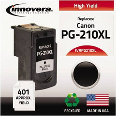 innovera - Black Inkjet Printer Cartridge - Use with Canon PIXMA iP2702, MP240, MP250, MP480, MP490, MX300, MX320, MX330 - Eagle Tool & Supply