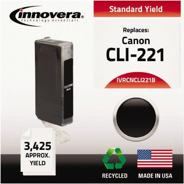 innovera - Black Inkjet Printer Cartridge - Use with Canon PIXMA iP3600, iP4600, iP4700, MP560, MP620, MP640, MP980, MP990, MX860, MX870 - Eagle Tool & Supply