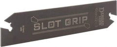 Dorian Tool - 1-1/4" Blade Height, 0.0941" Blade Width, 5.9016" OAL, Neutral Cut, Double End Indexable Cut-Off Blade - SGIH Blade - Eagle Tool & Supply