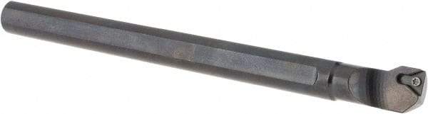 Dorian Tool - 0.77" Min Bore Diam, 8" OAL, 5/8" Shank Diam, S-STFP Indexable Boring Bar - 1-1/4" Max Bore Depth, Screw Holding Method - Eagle Tool & Supply