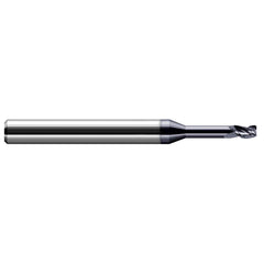 Harvey Tool - 5/16" Diam 3 Flute Solid Carbide 1/64" Corner Radius - Exact Industrial Supply