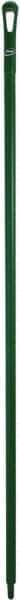 Vikan - 67 x 1-19/64" Polypropylene Squeegee Handle - European Threaded Connection, Green - Eagle Tool & Supply