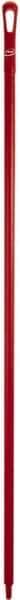 Vikan - 67 x 1-19/64" Polypropylene Squeegee Handle - European Threaded Connection, Red - Eagle Tool & Supply