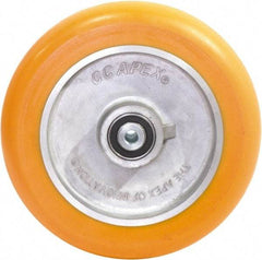 Caster Connection - 10 Inch Diameter x 2 Inch Wide, Polyurethane on Aluminum Caster Wheel - 1,500 Lb. Capacity, 2.2 Inch Hub Length, 1/2 Inch Axle Diameter, Sealed Precision Ball Bearing - Eagle Tool & Supply