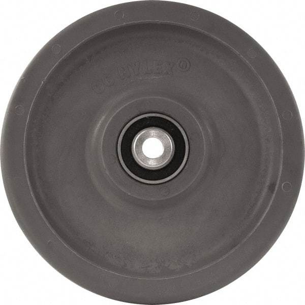 Caster Connection - 8 Inch Diameter x 2 Inch Wide, High Grade Nylon Caster Wheel - 2,000 Lb. Capacity, 2.2 Inch Hub Length, 1/2 Inch Axle Diameter, Sealed Precision Ball Bearing - Eagle Tool & Supply