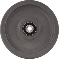 Caster Connection - 8 Inch Diameter x 2 Inch Wide, High Grade Nylon Caster Wheel - 2,000 Lb. Capacity, 2.2 Inch Hub Length, 1/2 Inch Axle Diameter, Sealed Precision Ball Bearing - Eagle Tool & Supply