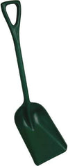 Remco - 14-1/2" High Square Plastic Shovel - 24-5/8" Long D-Grip Handle - Eagle Tool & Supply