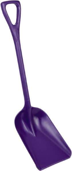 Remco - 14-1/2" High Square Plastic Shovel - 24-5/8" Long D-Grip Handle - Eagle Tool & Supply