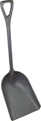 Remco - 17" High Square Plastic Shovel - 26-7/8" Long D-Grip Handle - Eagle Tool & Supply