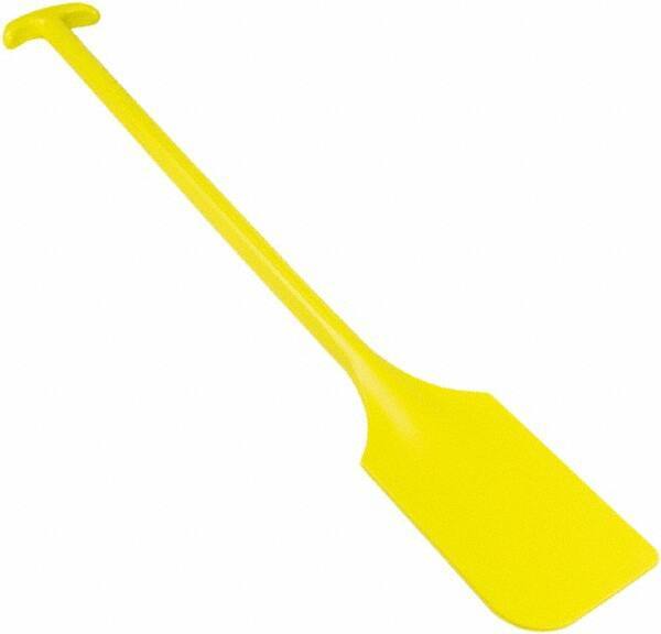 Remco - Yellow Polypropylene Mixing Paddle without Holes - 40" Overall Length - Eagle Tool & Supply