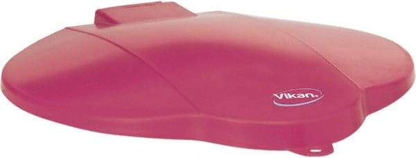 Vikan - 3 Gal Polypropylene Pail Lid - Pink, For Use with 5686 - Eagle Tool & Supply