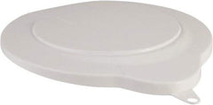 Vikan - 1.5 Gal Polypropylene Pail Lid - White, For Use with 5692 - Eagle Tool & Supply